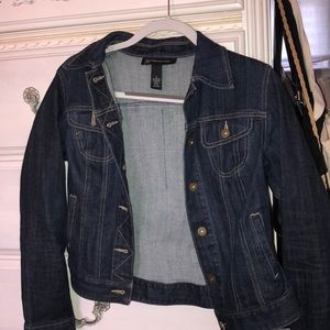 American flag jean jacket international concepts